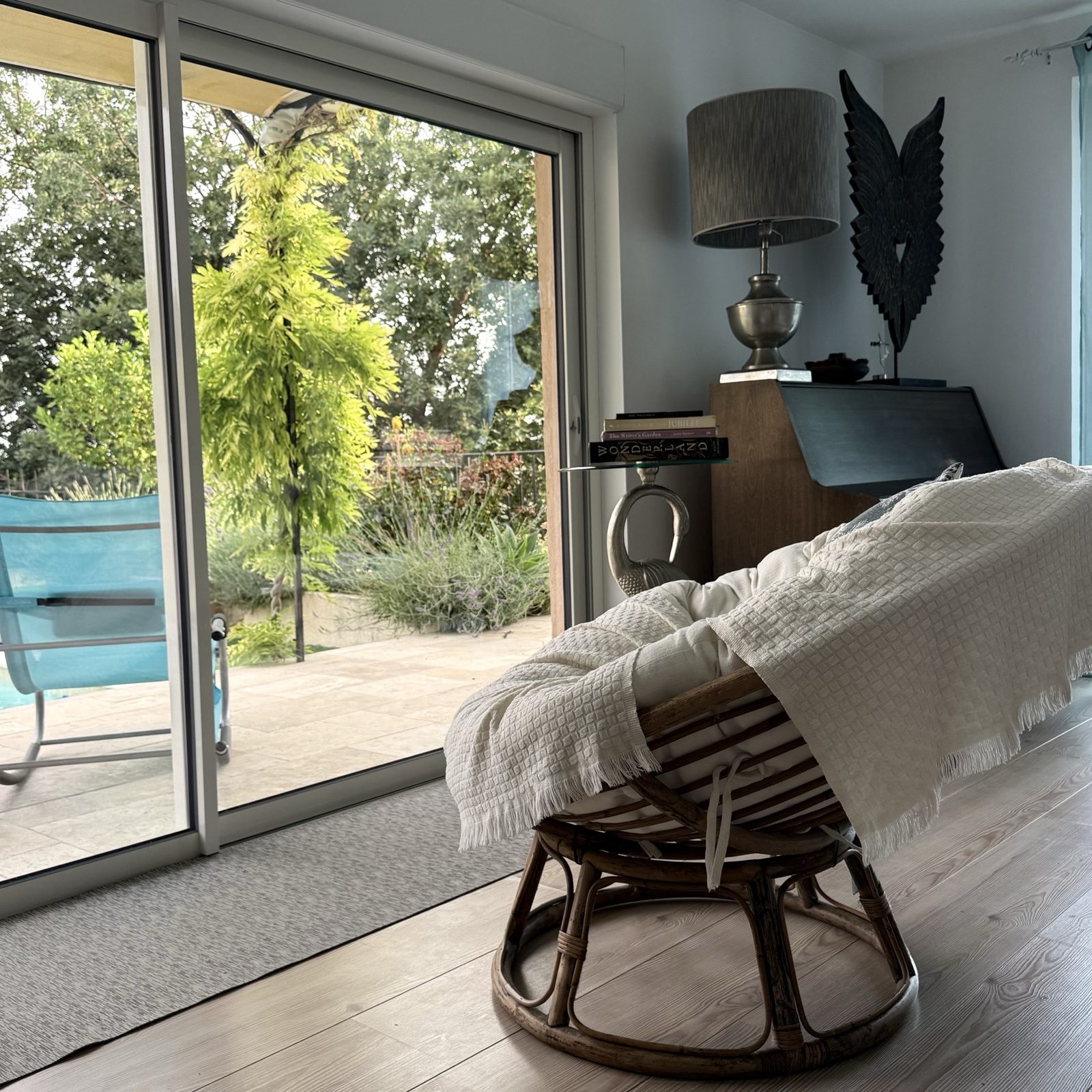 Garden room at Villa Augflor with pool access