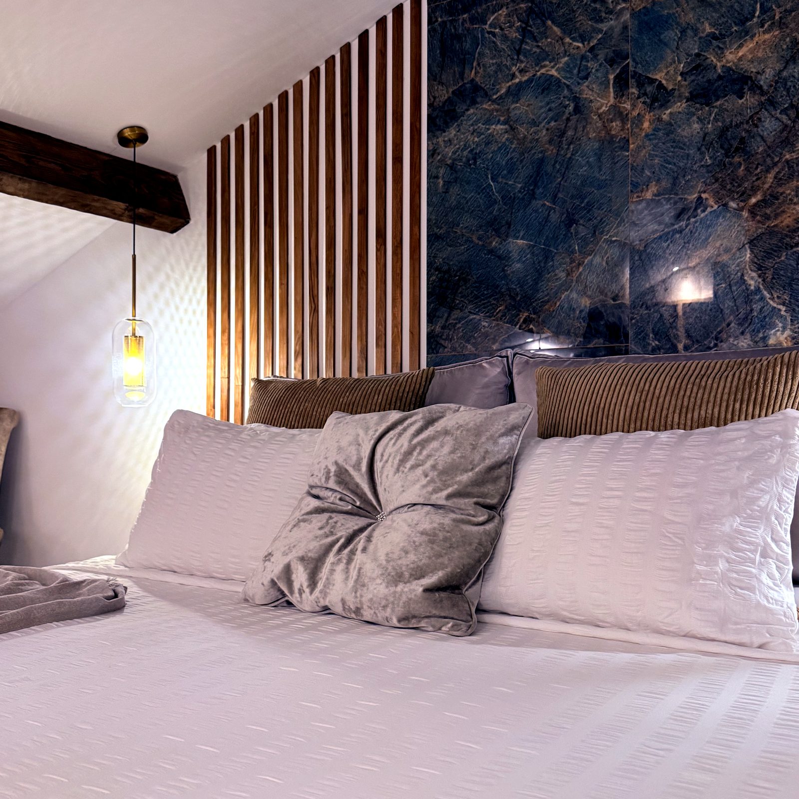 Barcelona master bedroom at Villa Augflor