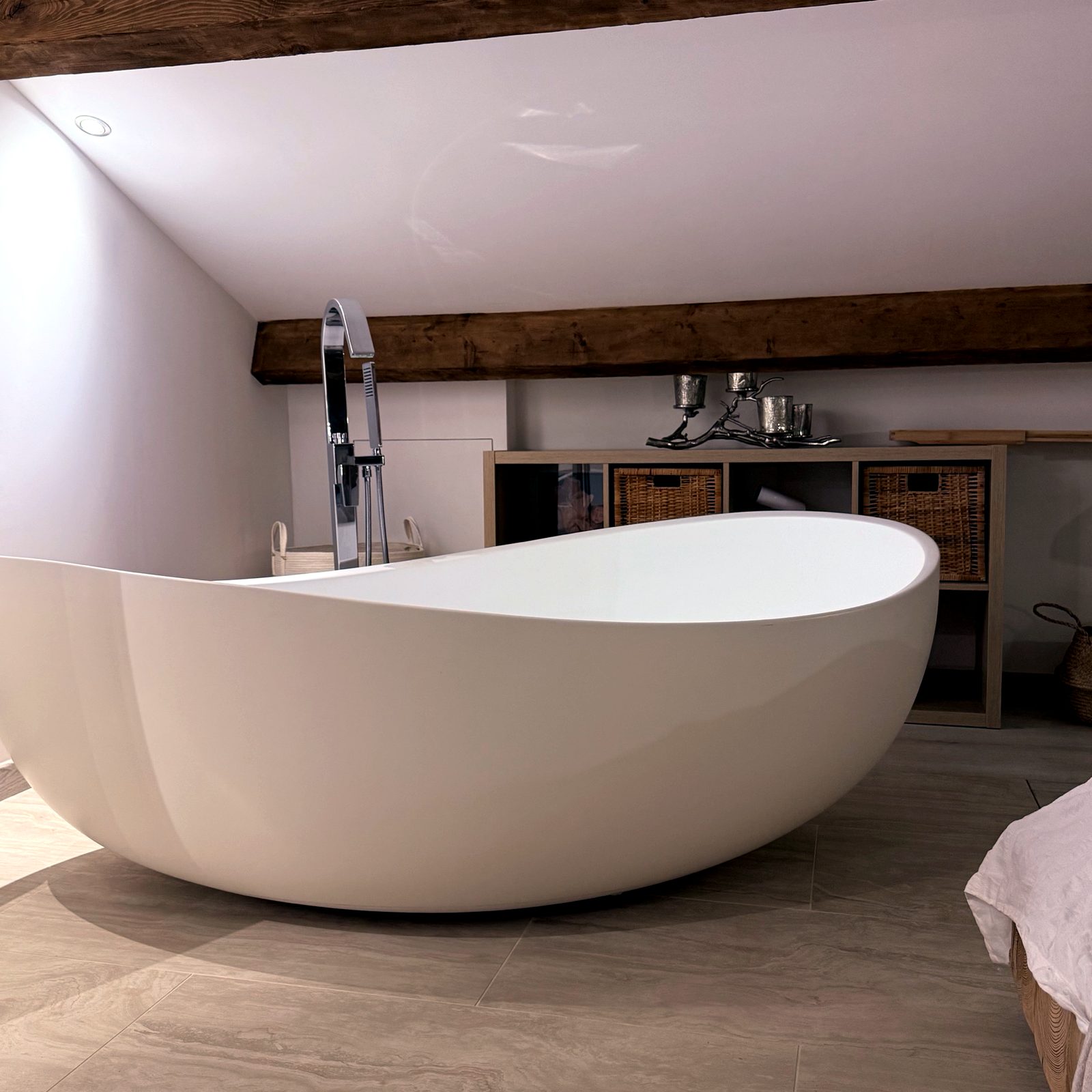 Barcelona master bedroom at Villa Augflor