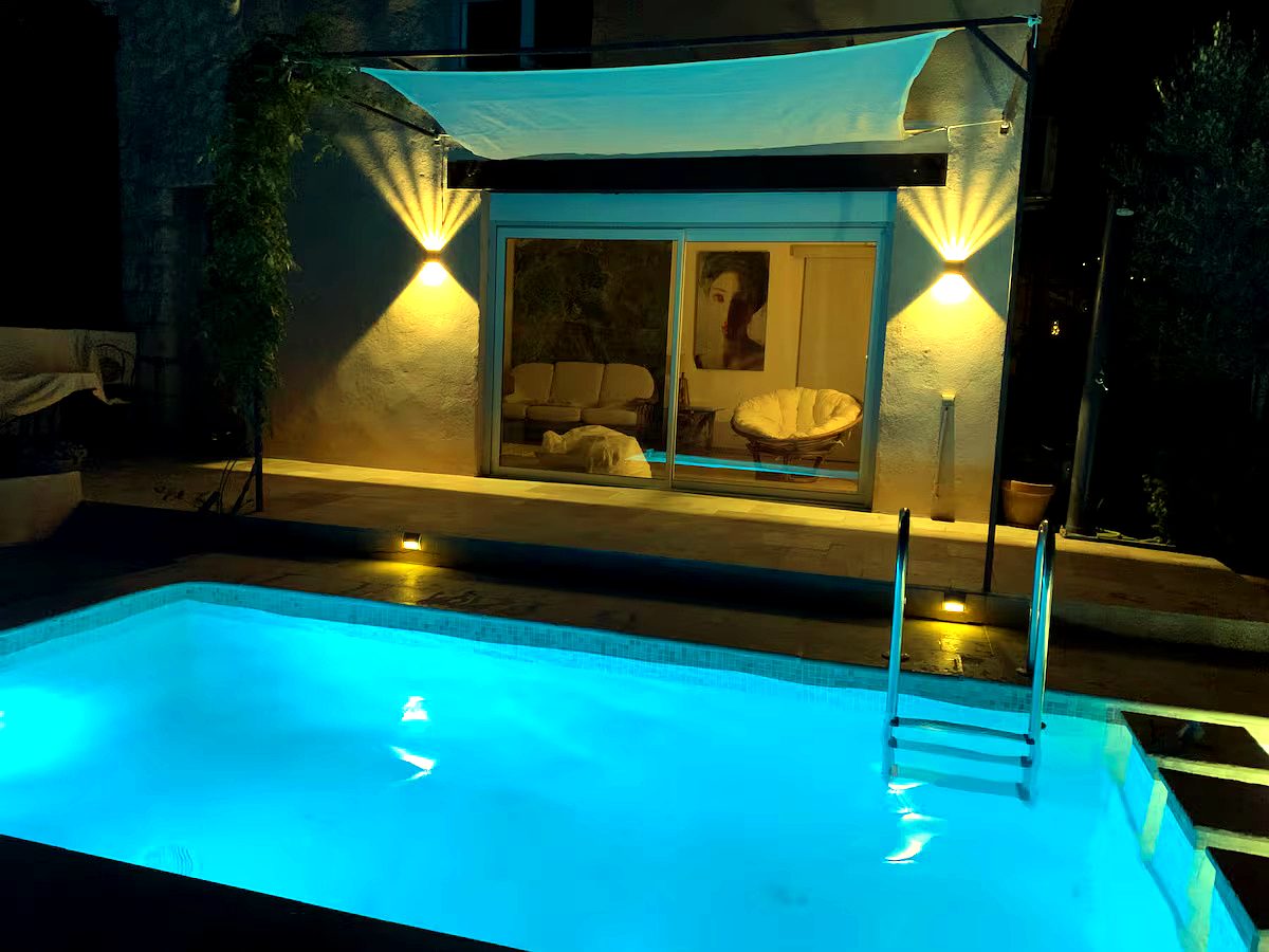 Villa Augflor private pool and garden, Cagnes-sur-Mer